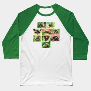 Insects Baseball T-Shirt